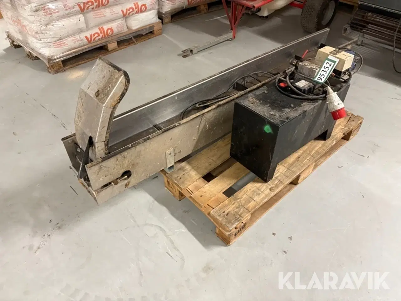 Billede 3 - Lot: hydraulik station og transportbånd BS teknik