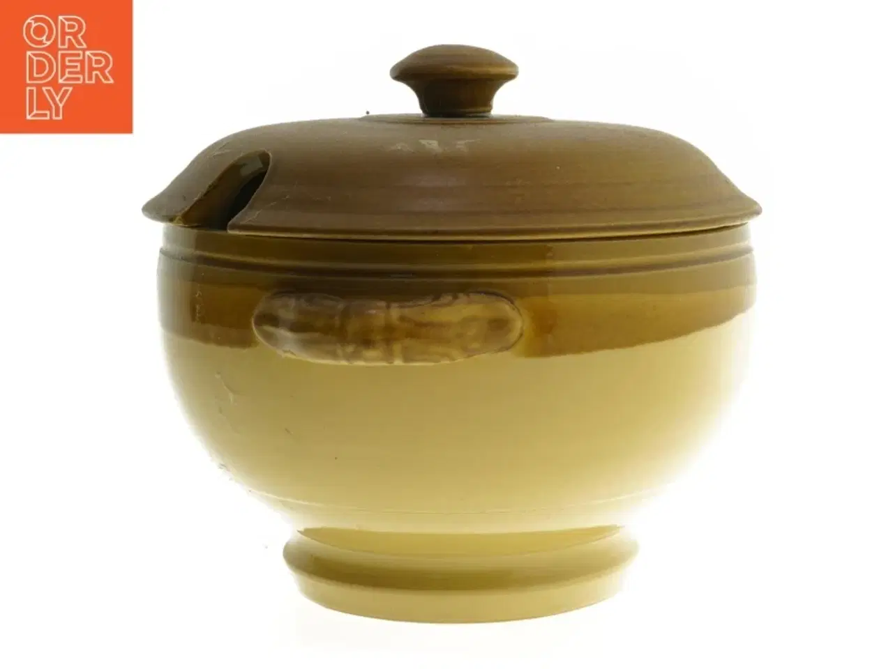 Billede 2 - Keramisk Gryde med Låg fra TG Green & Co Ltd (str. Ø 22 cm)