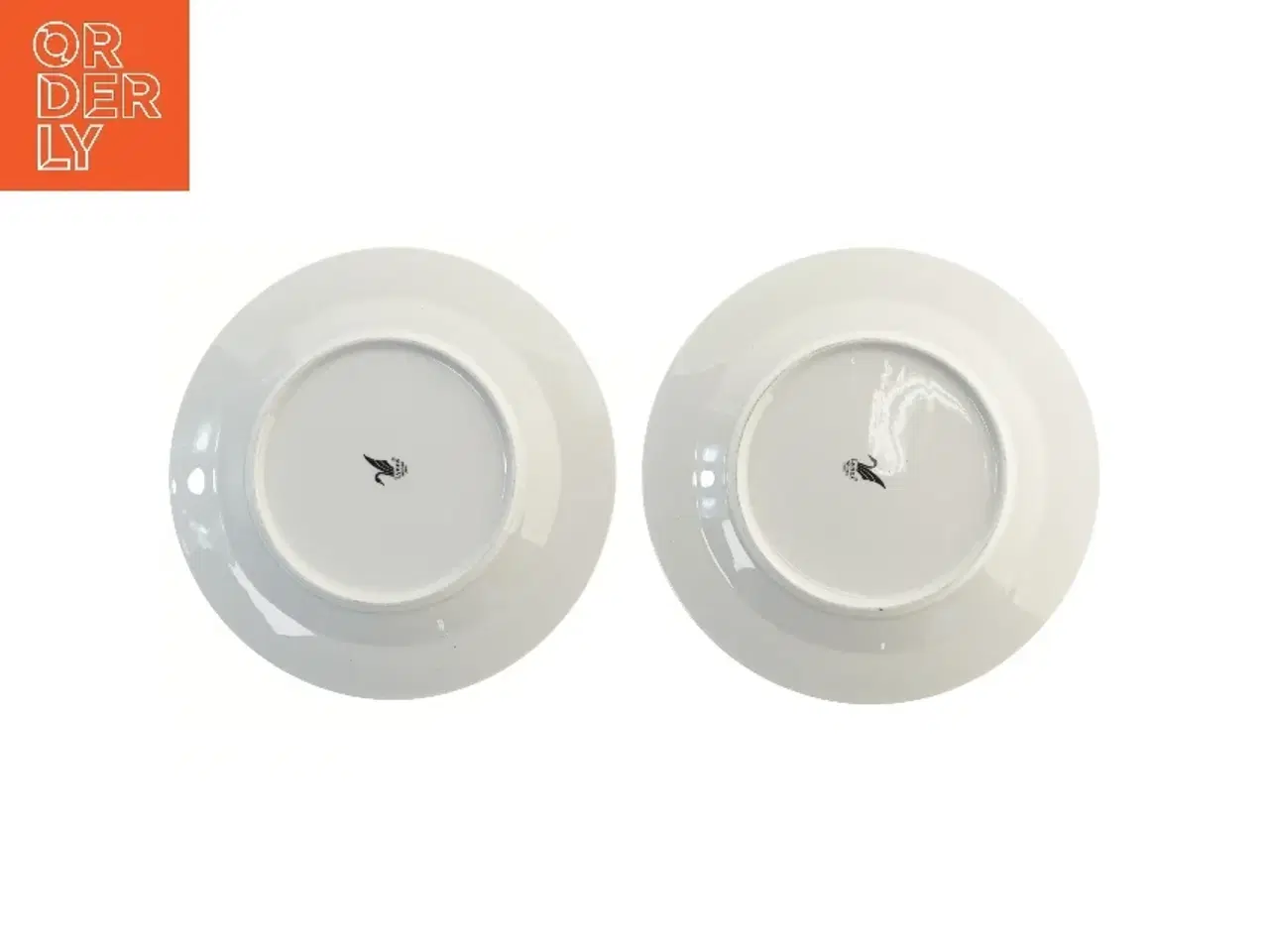 Billede 3 - Porcelænstallerkener med blomstermønster fra Lynns (str. 2 styk, ø 27 cm)