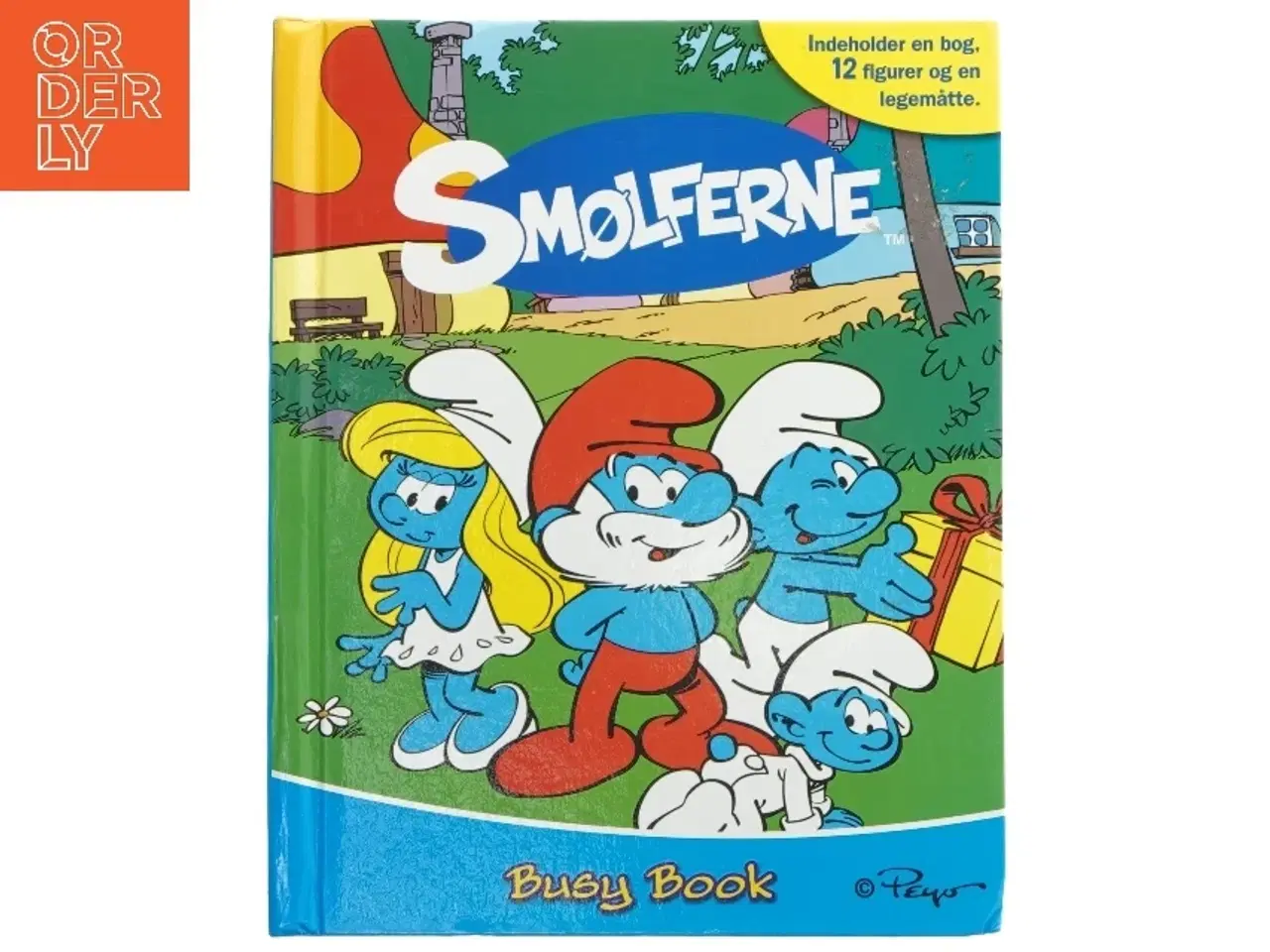 Billede 1 - Smølferne Busy Book fra Peyo (str. 25,5x20 cm)