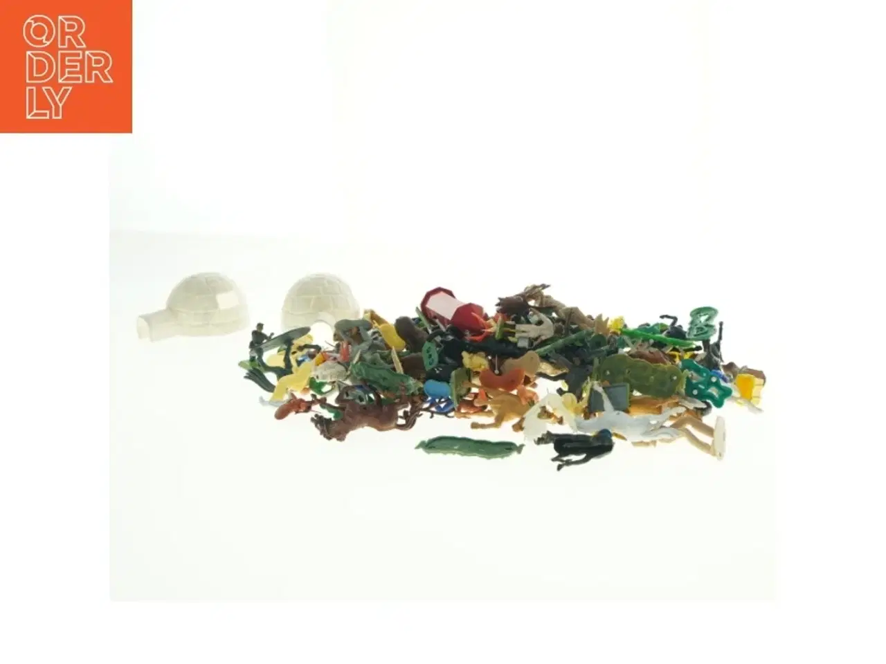 Billede 2 - Pose med blandet legetøjsfigurer (str. 4 x 4 cm til 11 x 8 cm)