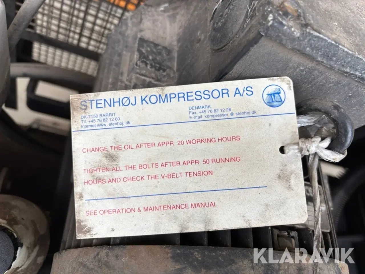 Billede 5 - Kompressor Stenhøj PL75-150