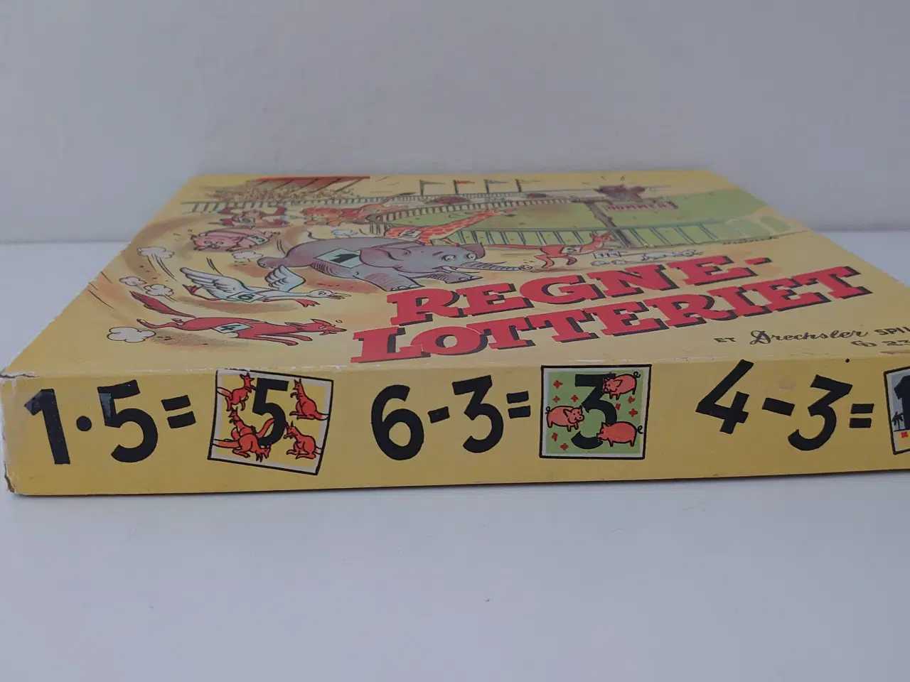 Billede 2 - "Regne-Lotteriet"Vintage spil fra Drechsler nr 231