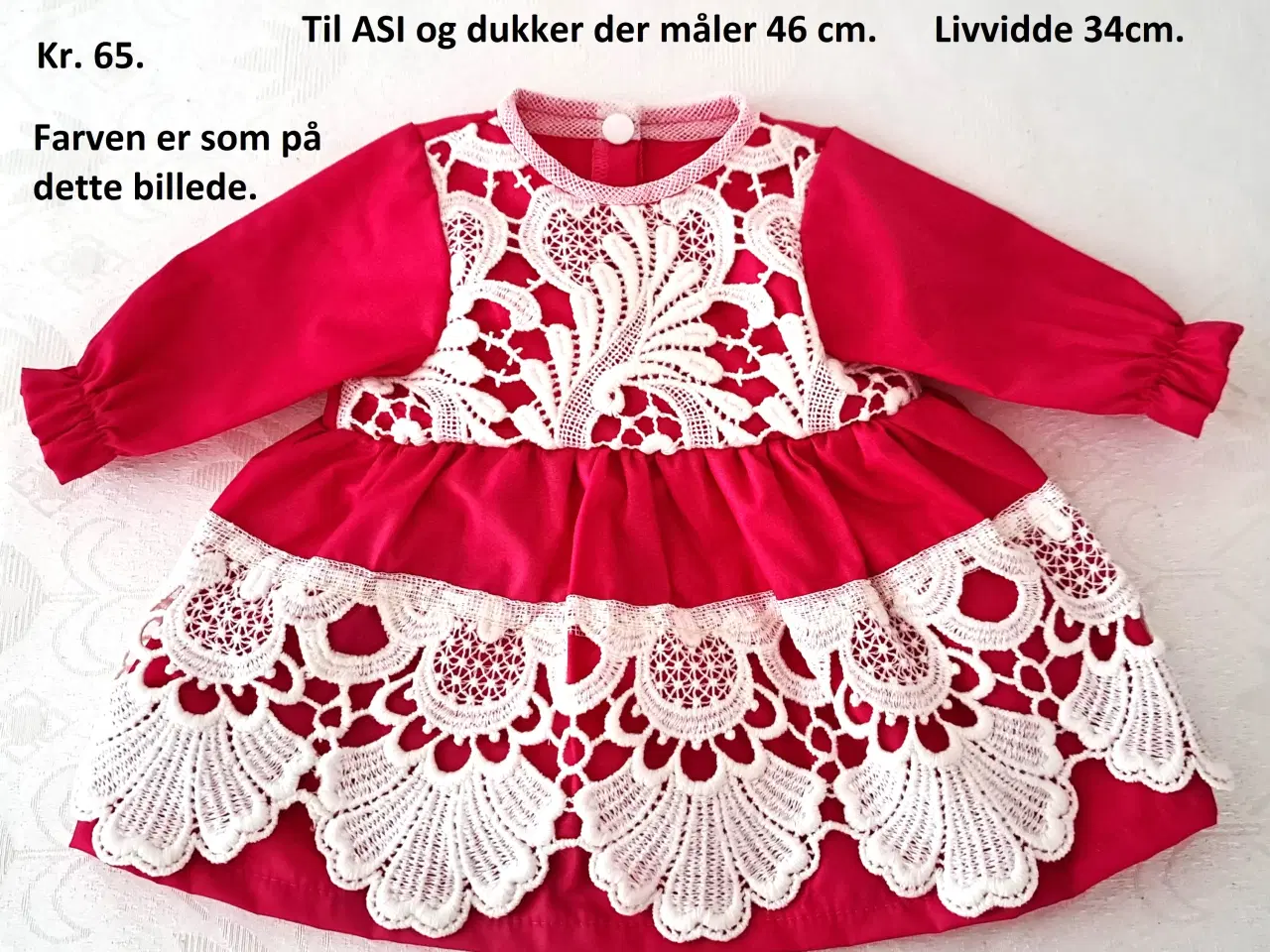 Billede 12 - Dukketøj til Asi eller til dukker på 46cm.