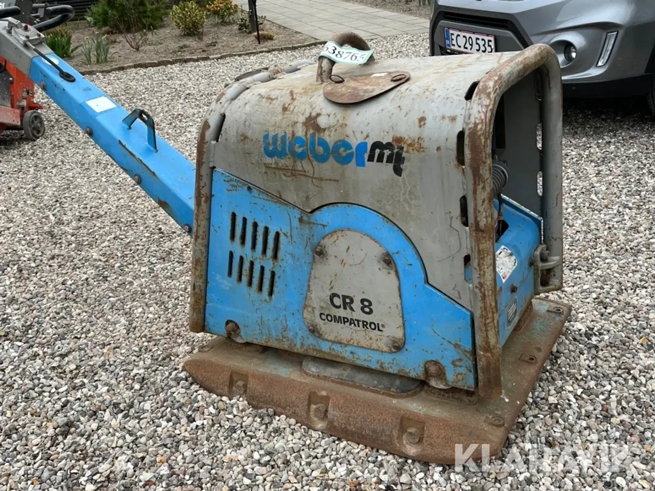 Billede 2 - Pladevibrator WEBER MT CR 8  CCD COMPATROL med COMPATROL