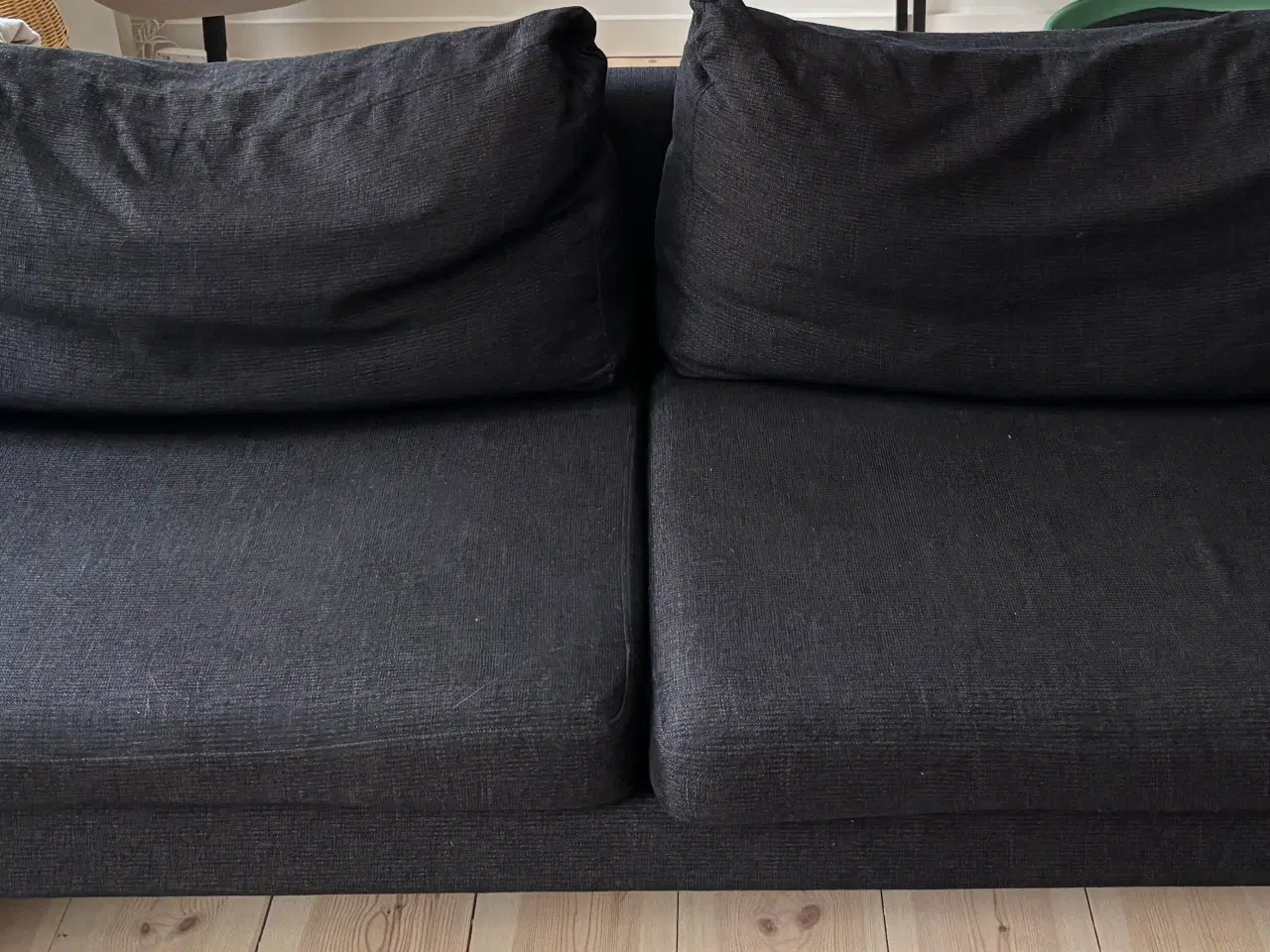 Billede 1 - Sofa sort (235x94x40)