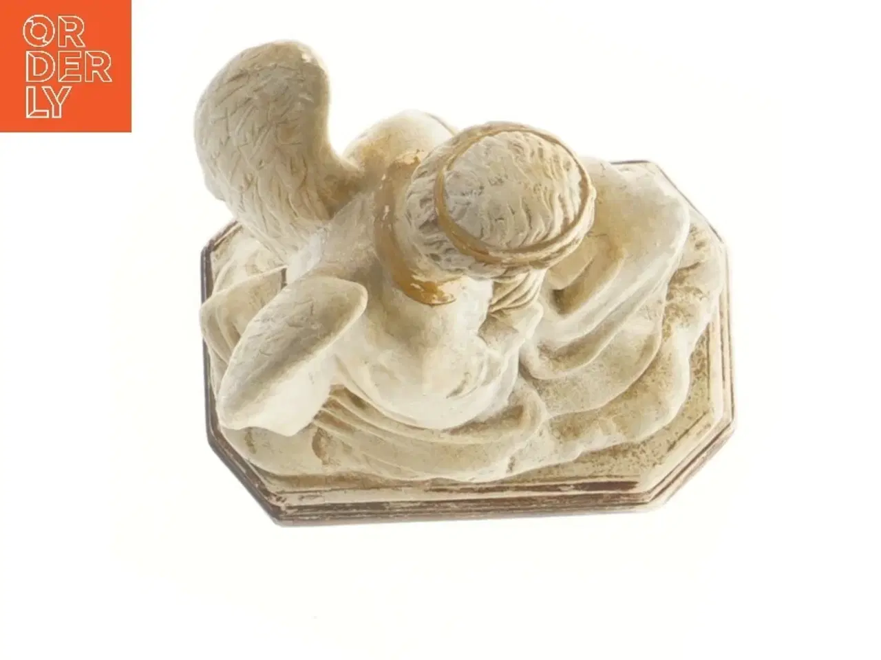 Billede 2 - Statue af knælende engel (str. 22x13x9 cm)