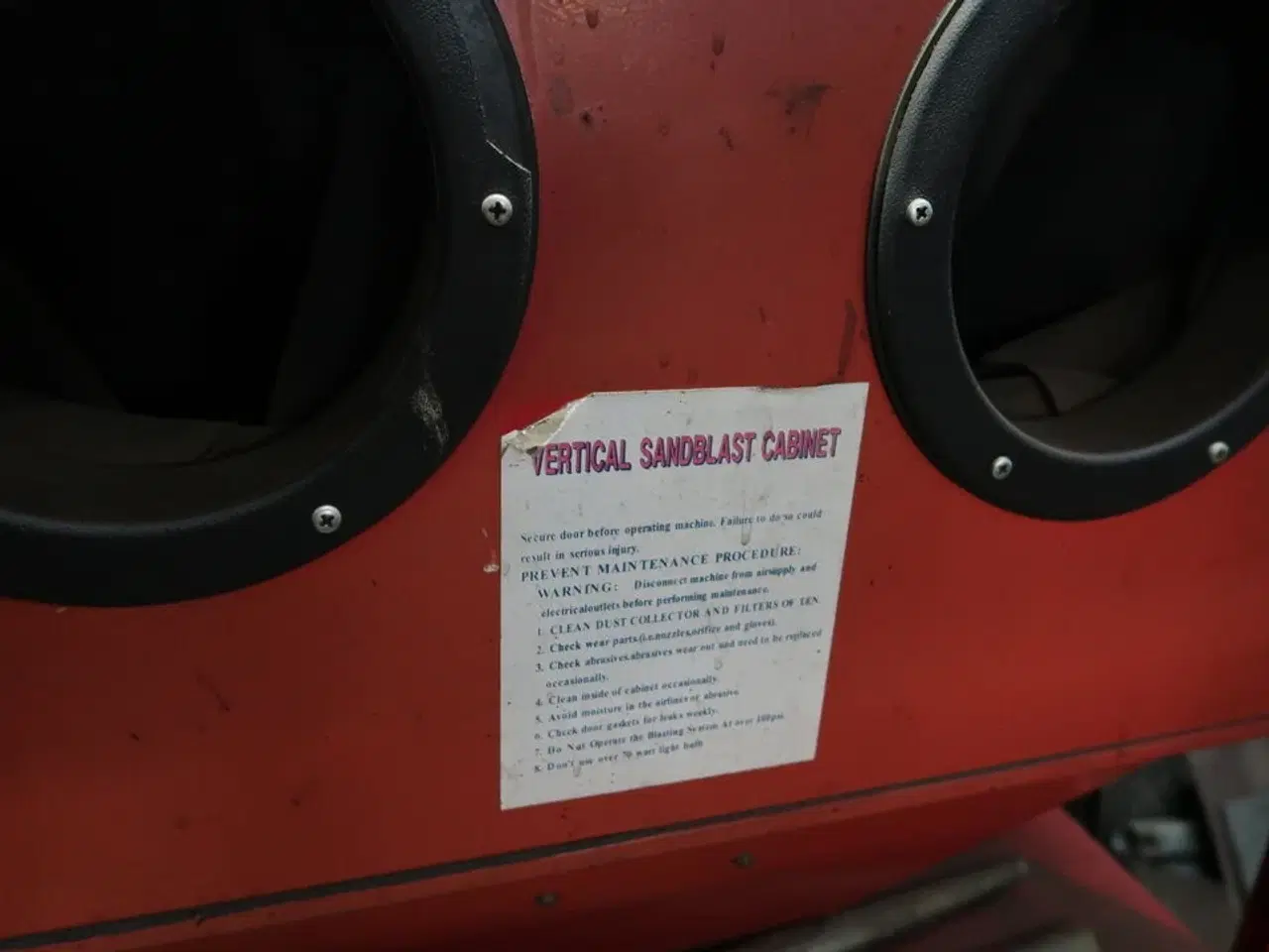 Billede 4 - Sandblæsekabine