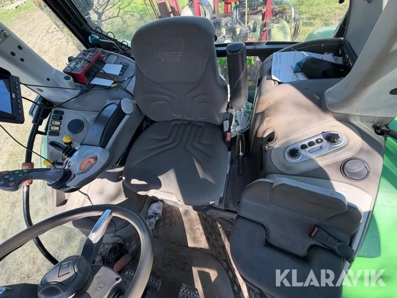 Billede 7 - Traktor Deutz Fahr 6130.4 Cshift med frontlæsser