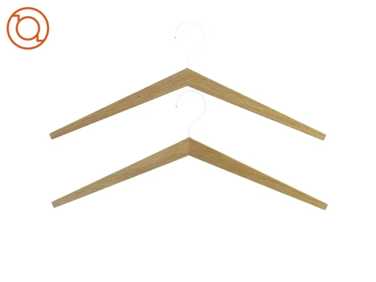 Billede 1 - Træbøjler (str. 45 cm)