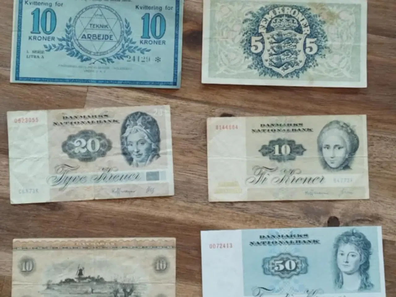Billede 1 - mønt- og seddelsamling