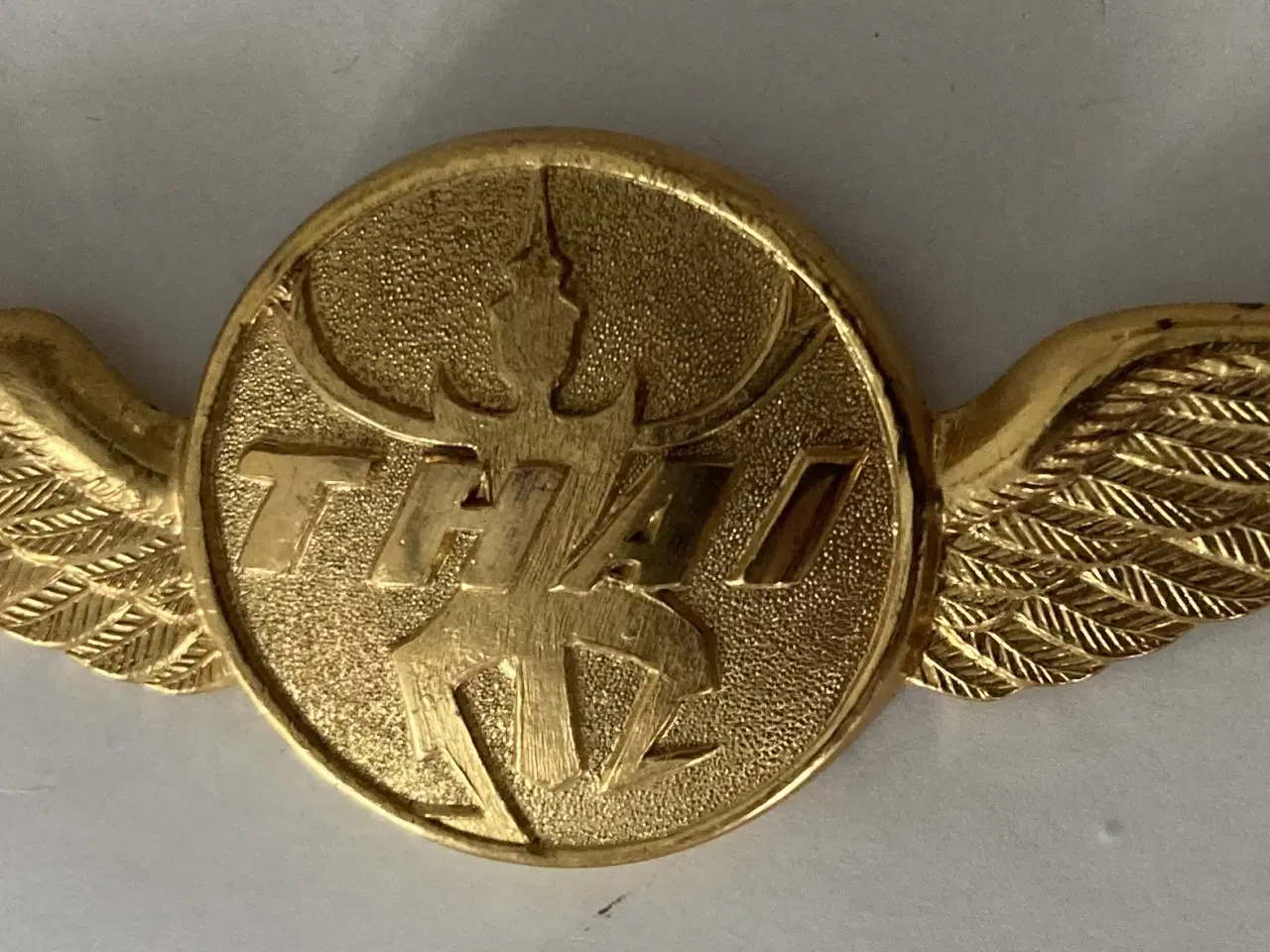 Billede 1 - Kasket emblem Flyselskab Thai Airways