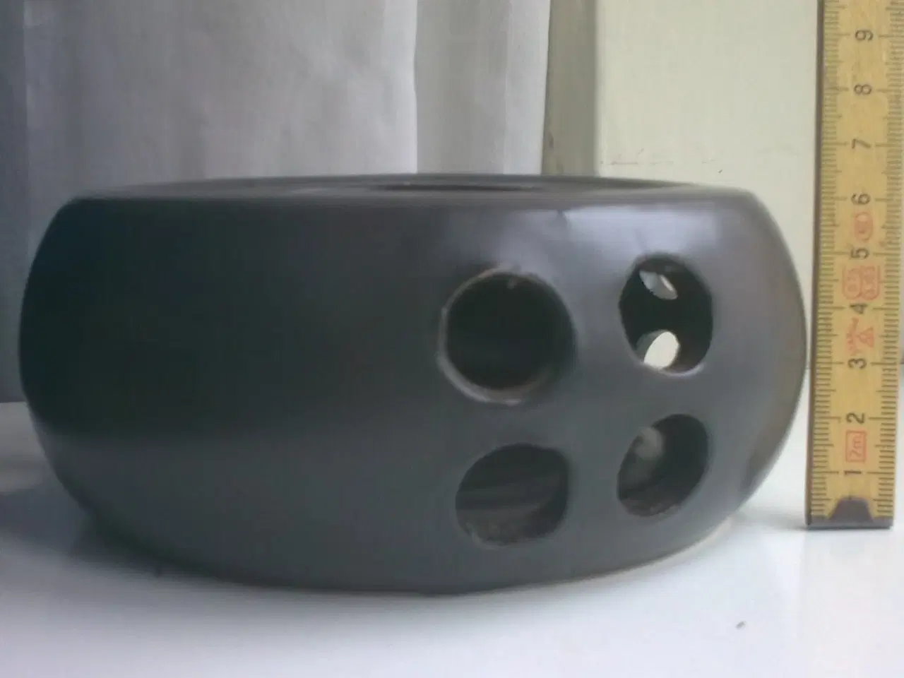 Billede 6 - Krom 'string' fyrfadsvarmer & kaffefilter holder