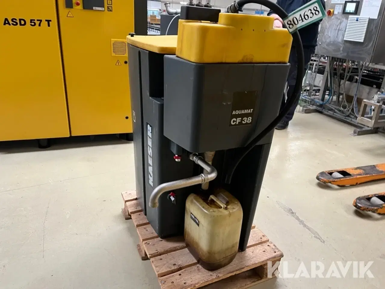 Billede 2 - Olie og vand udskiller til trykluft Kaeser CF 38