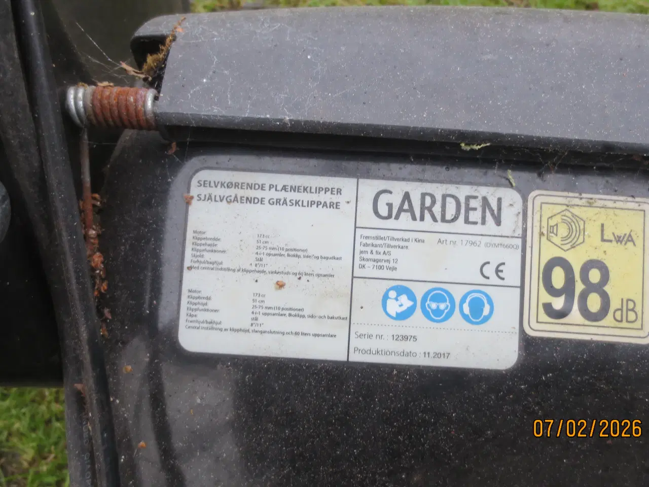 Billede 6 - 1 stk Garden Rotorplæneklipper 