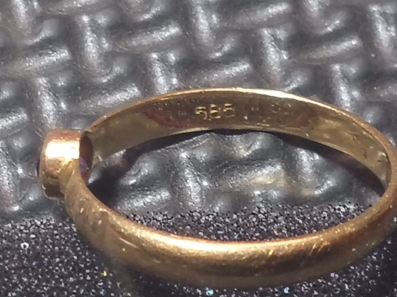 Billede 2 - Guld 585 ring