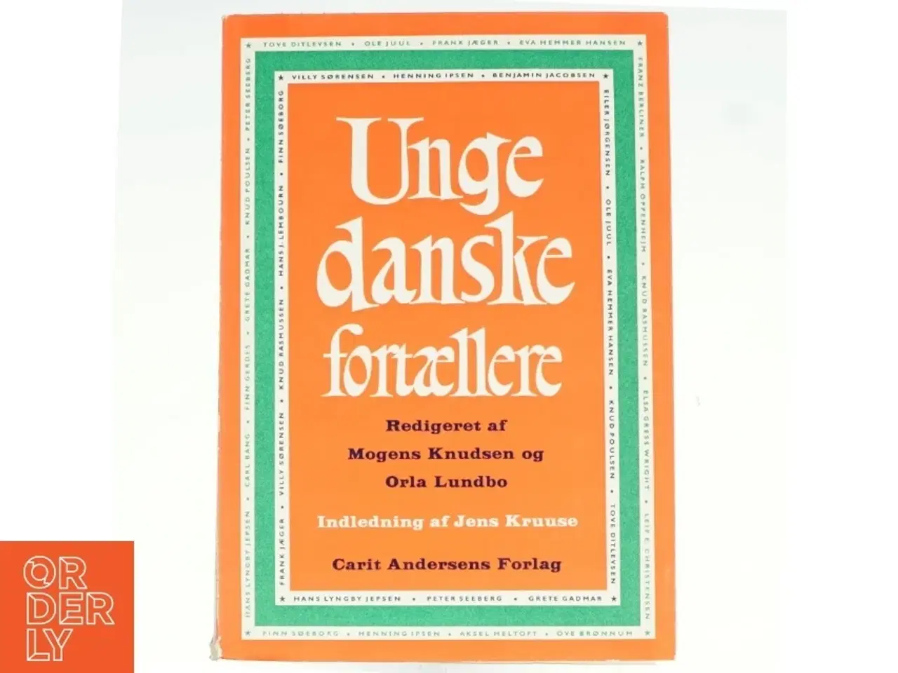 Billede 1 - Unge danske fortællere af Mogens Knudsen og Orla Lundbo (bog)