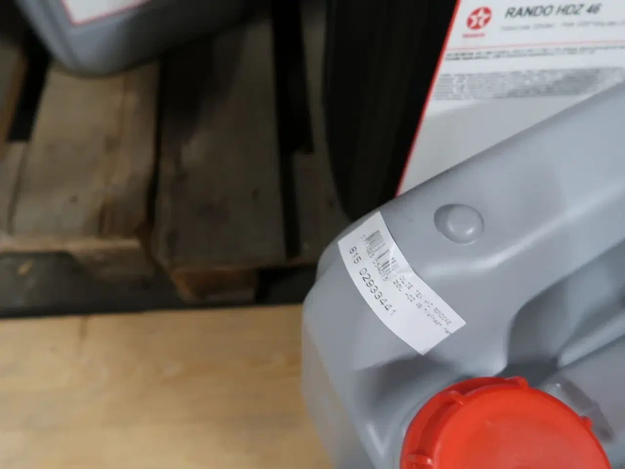 Billede 3 - 20 liter hydraulikolie TEXACO Rando HDZ 46