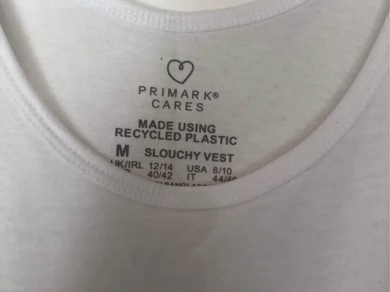 Billede 2 - Top Hvid Str. L