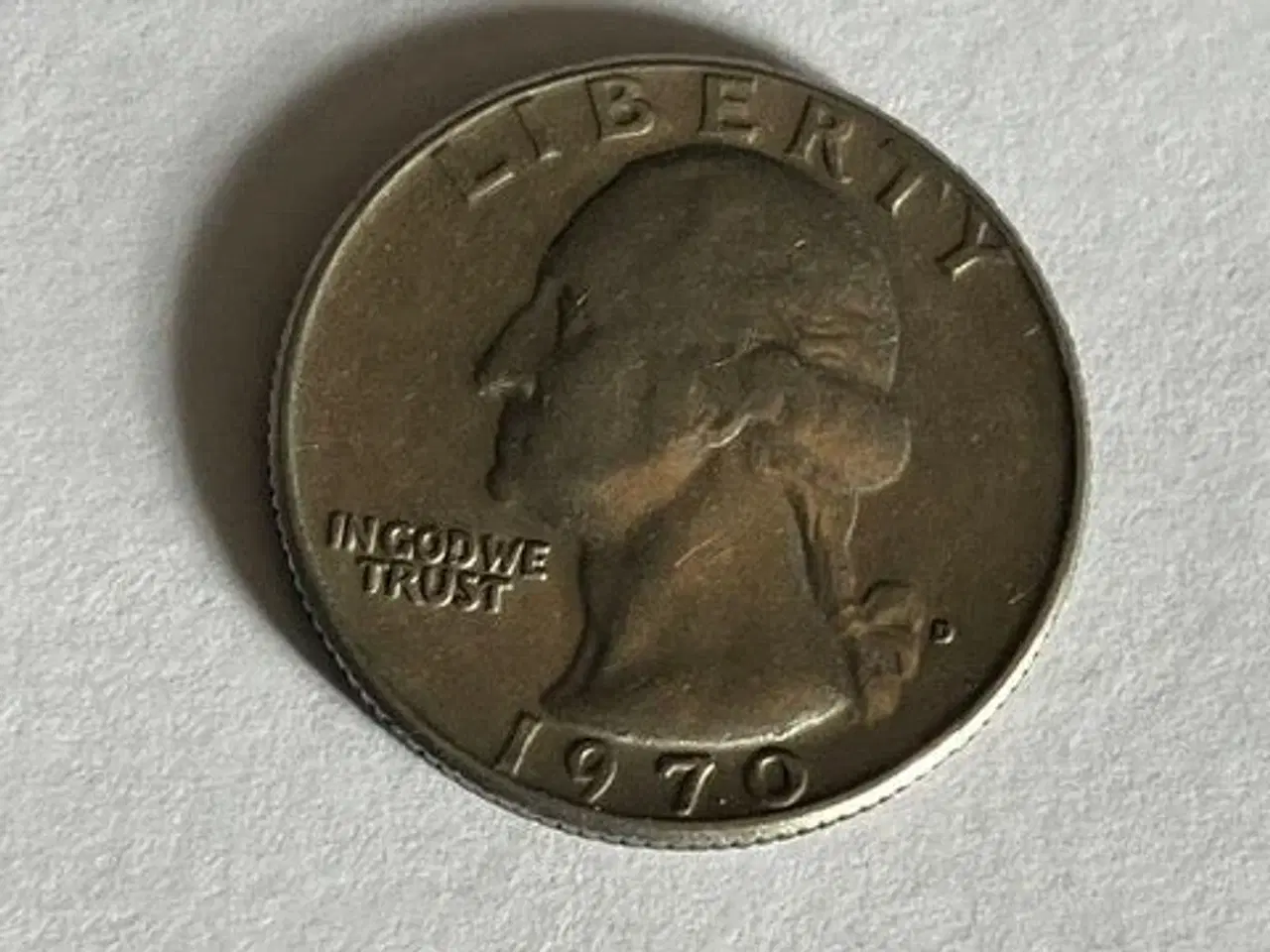 Billede 1 - Quarter Dollar 1970 USA