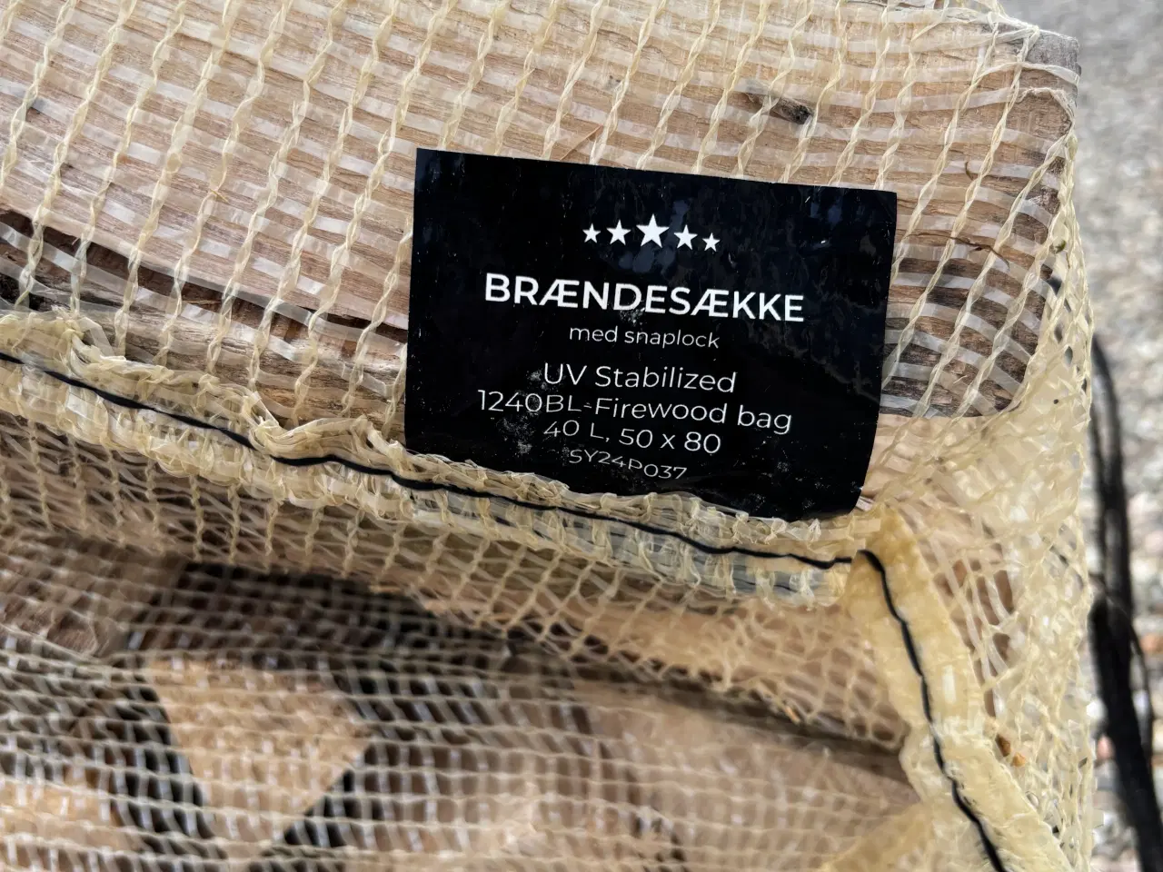 Billede 3 - Knastørt bøgebrænde i 40 liter sæk