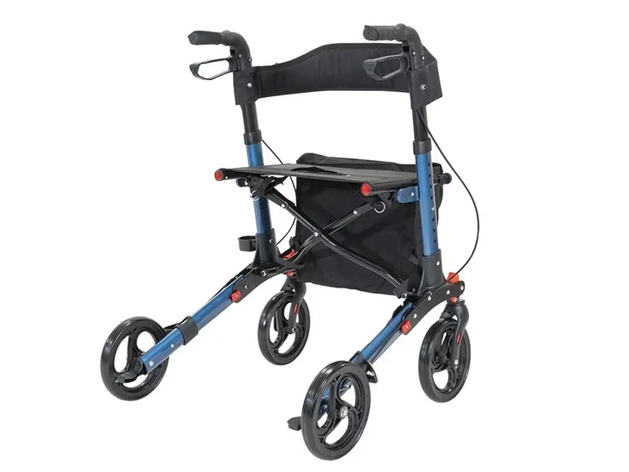 Billede 4 - Lindebjerg Rollator - Smart klik - HF-150 - Metal blå