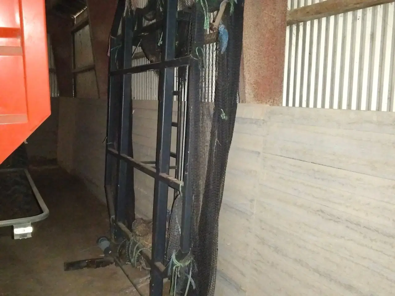 Billede 2 - - - - Netramme til halmvogn