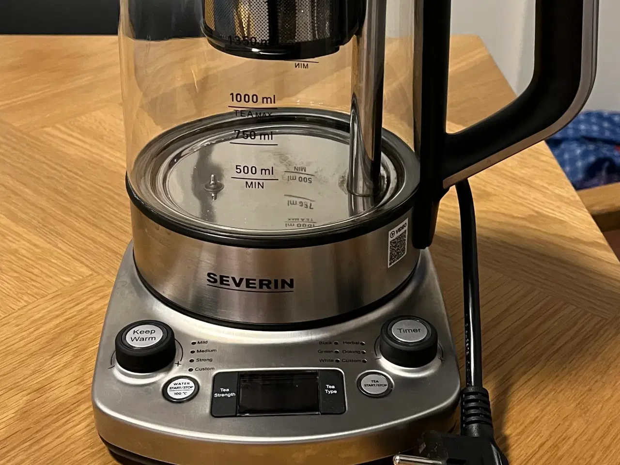 Billede 4 - Tebrygger/elkedel delux Severin 