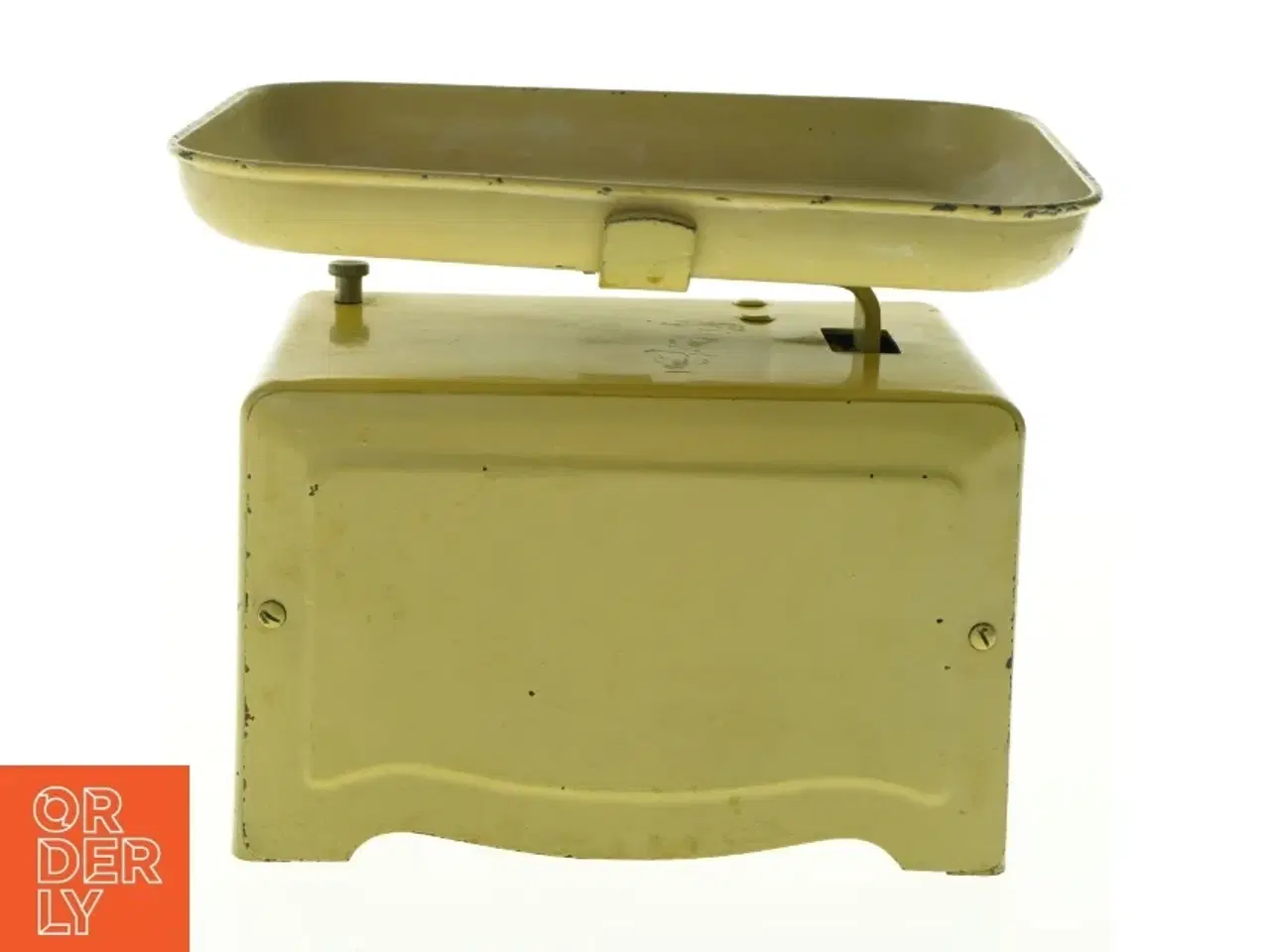 Billede 2 - Vintage emaljeret vægt fra Lyssex (str. 16 x 18 cm)