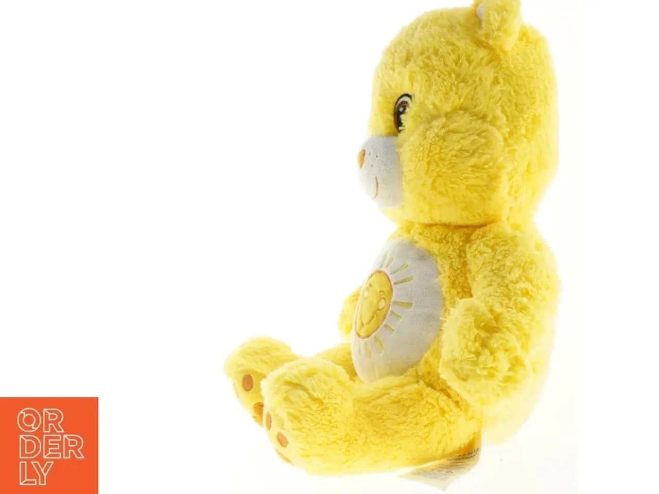 Billede 3 - Carebears Gul plysbamse (str. 47 x 24 cm)