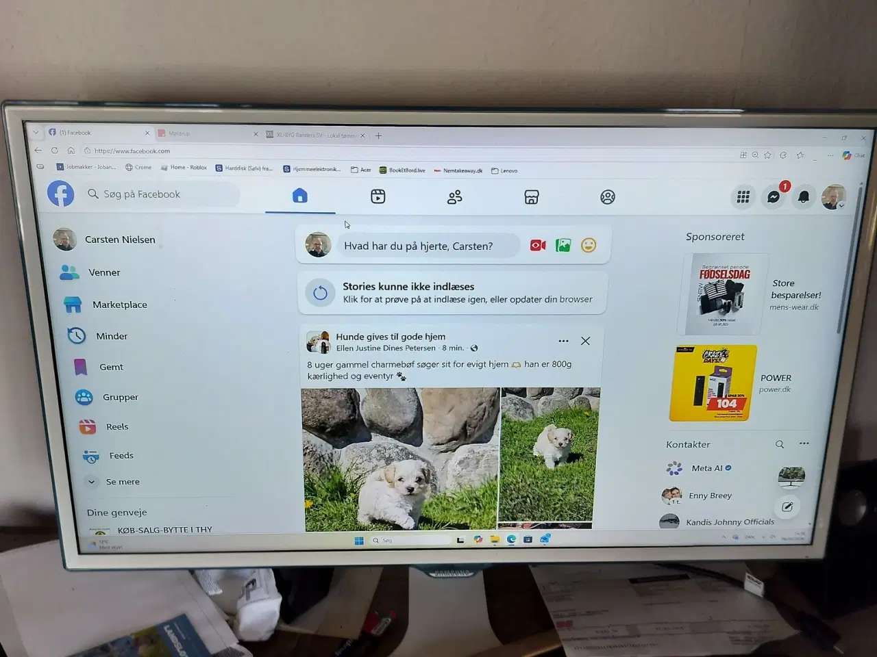 Billede 2 - komplet pc sæt med et gavekort 