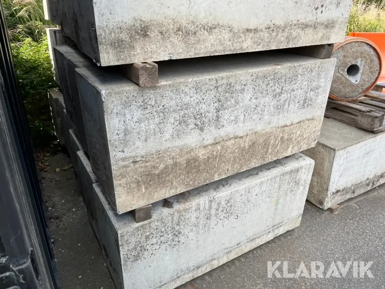 Billede 3 - Beton klodser Aarhuscememtvarefabrik 25 styk