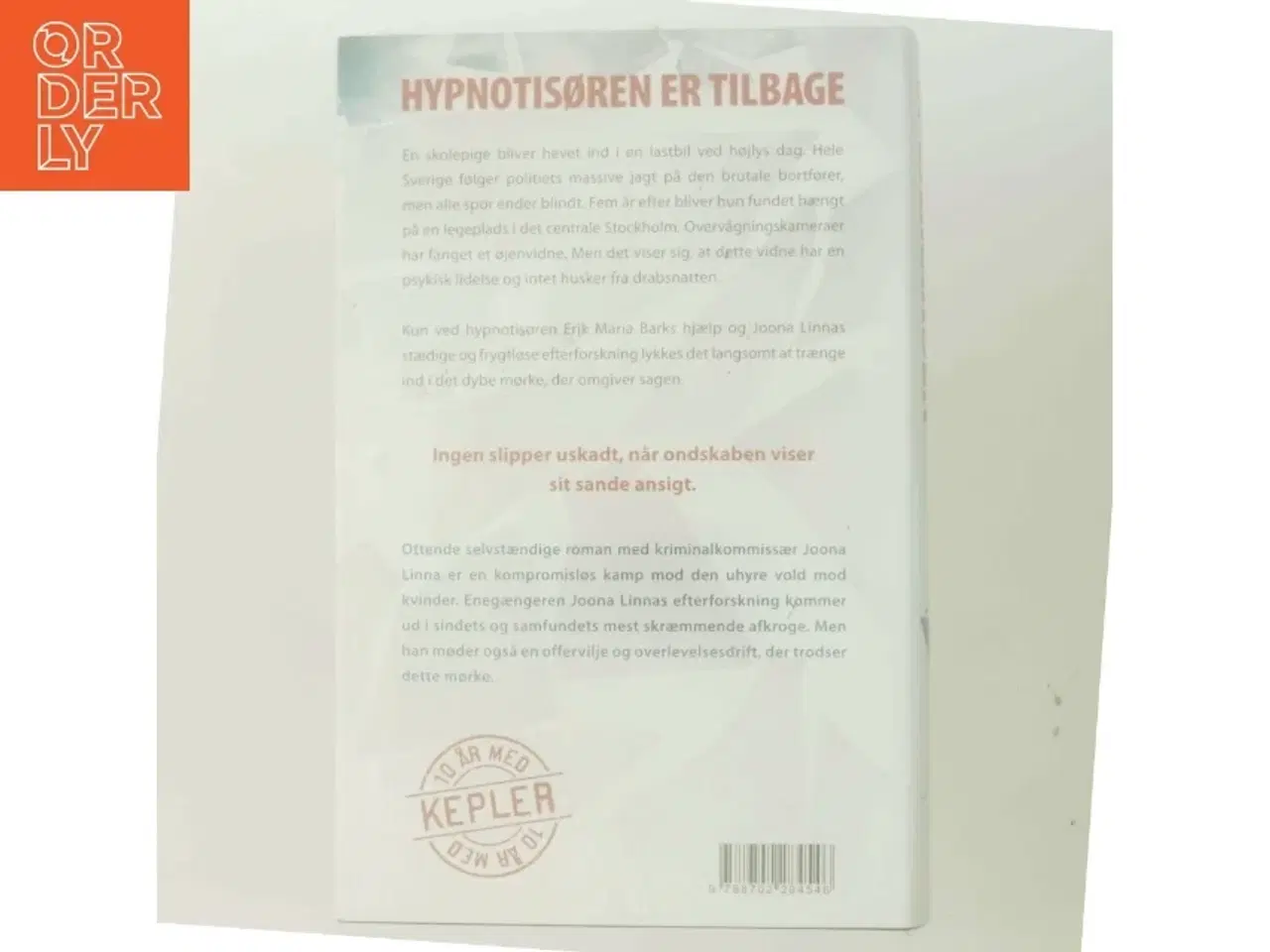 Billede 3 - Spejlmanden : kriminalroman af Lars Kepler (Bog)