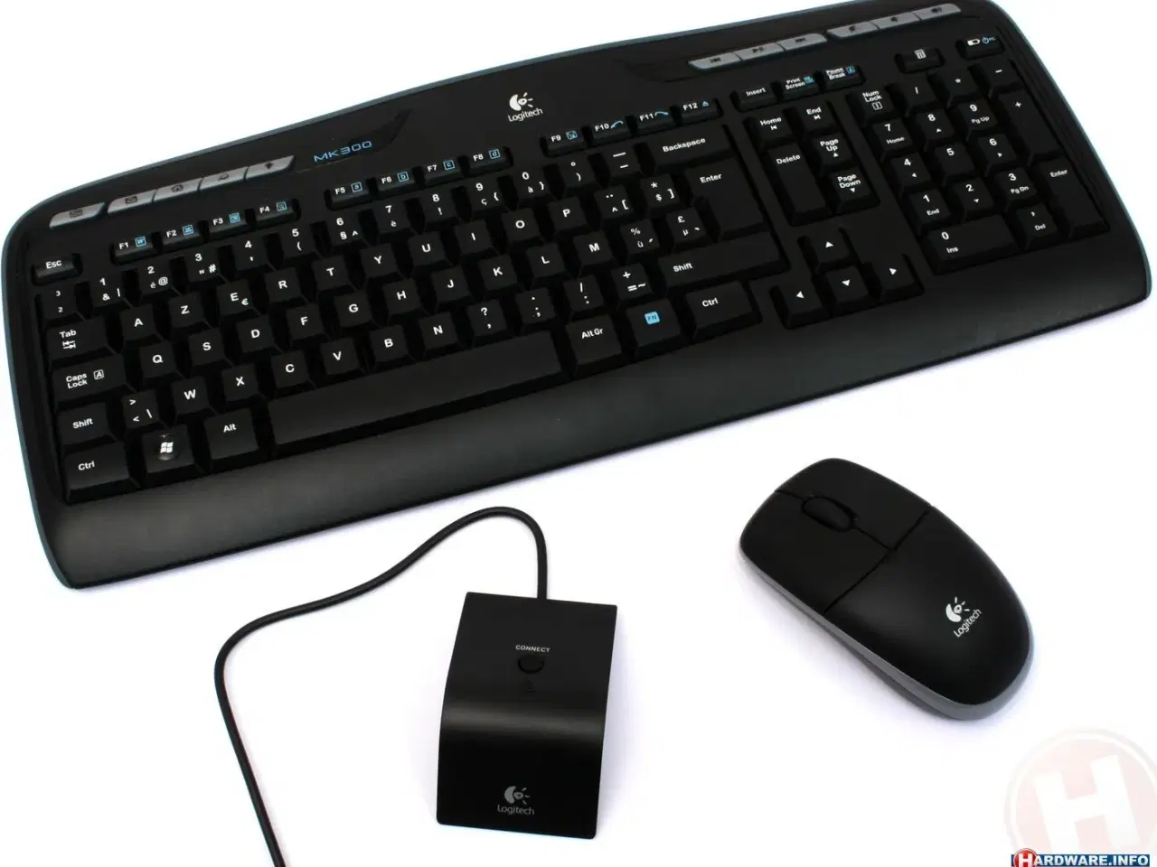 Billede 2 - Logitech MK300 trådløs, tastatur og mus