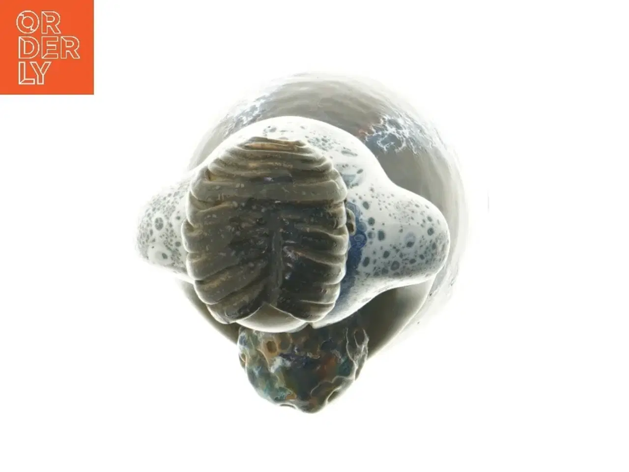 Billede 3 - Keramisk figur af kvinde (str. 30 cm)