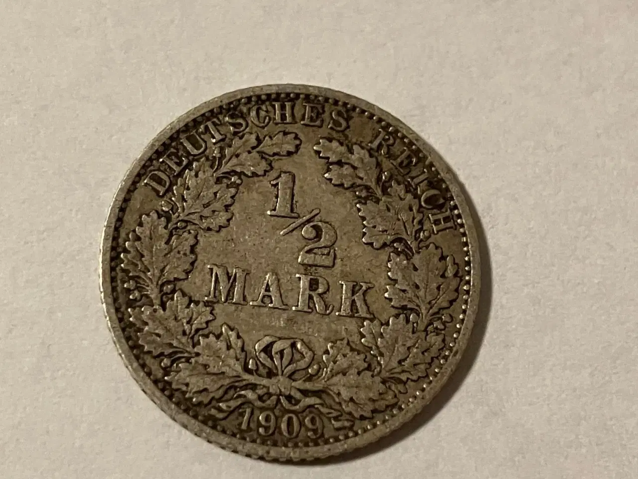 Billede 1 - 1/2 Mark 1909 Germany - Silver