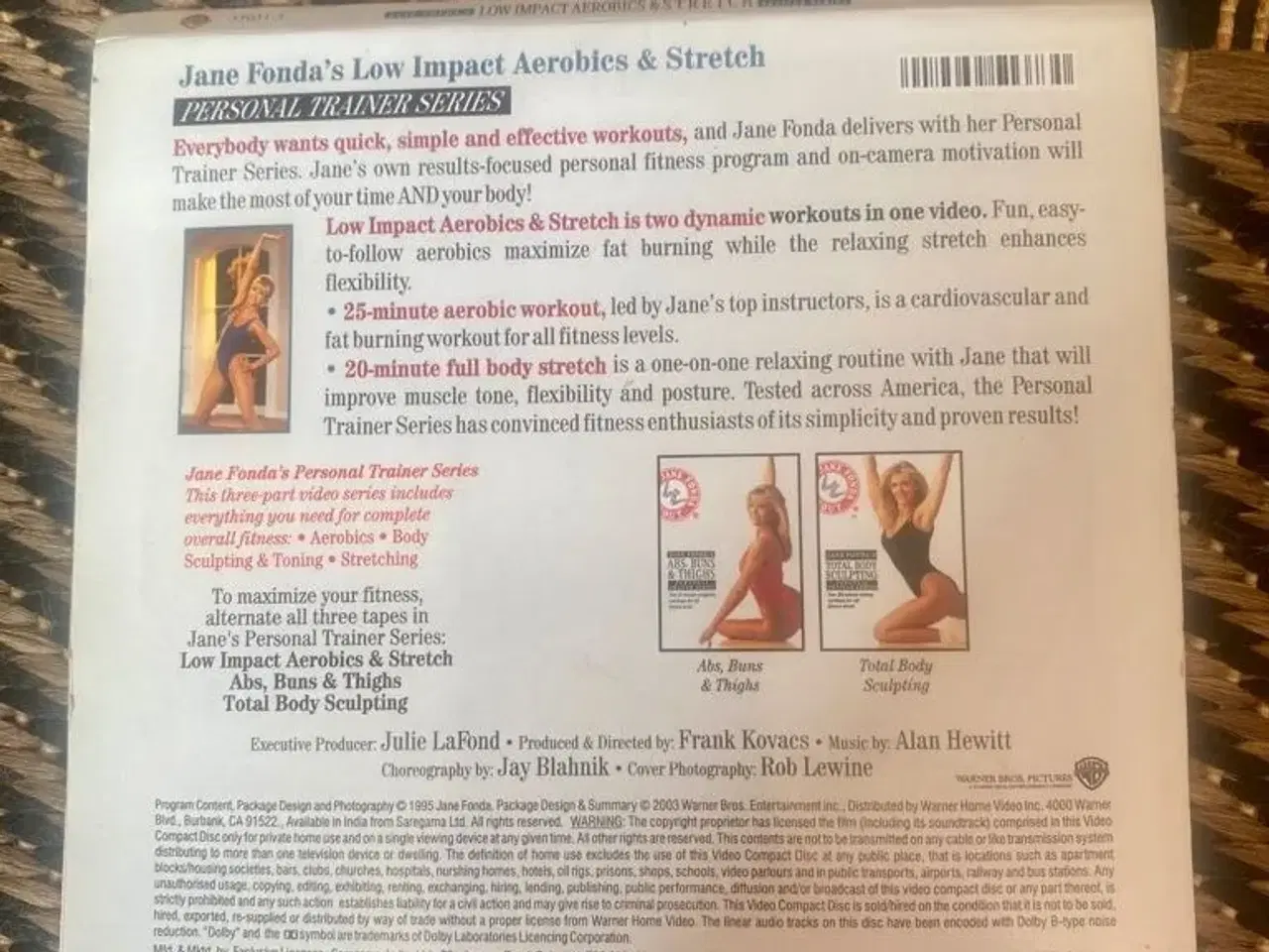 Billede 2 - Jane Fondas Low Impact Aerobics&Stretch