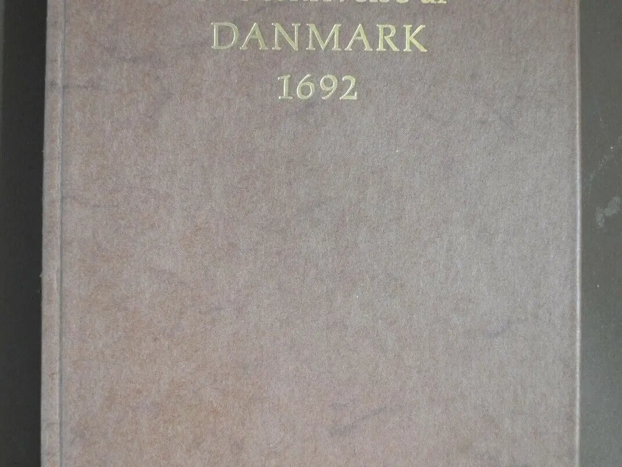 Billede 1 - en beskrivelse af danmark som det var i året 1692,