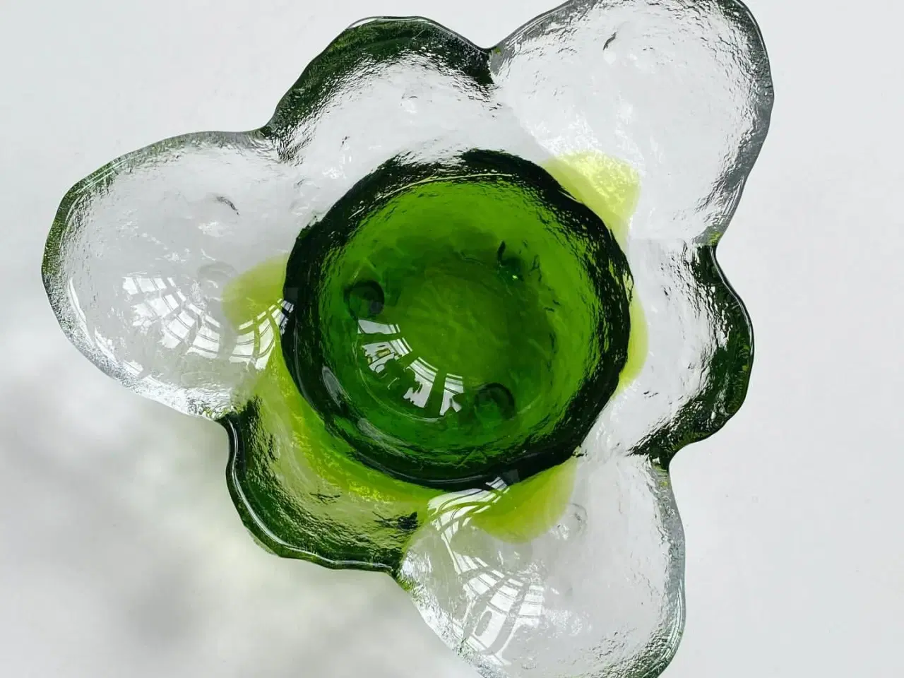 Billede 6 - Pertti Santalahti for Humppila, glasskål m grøn bund, Kivi-set