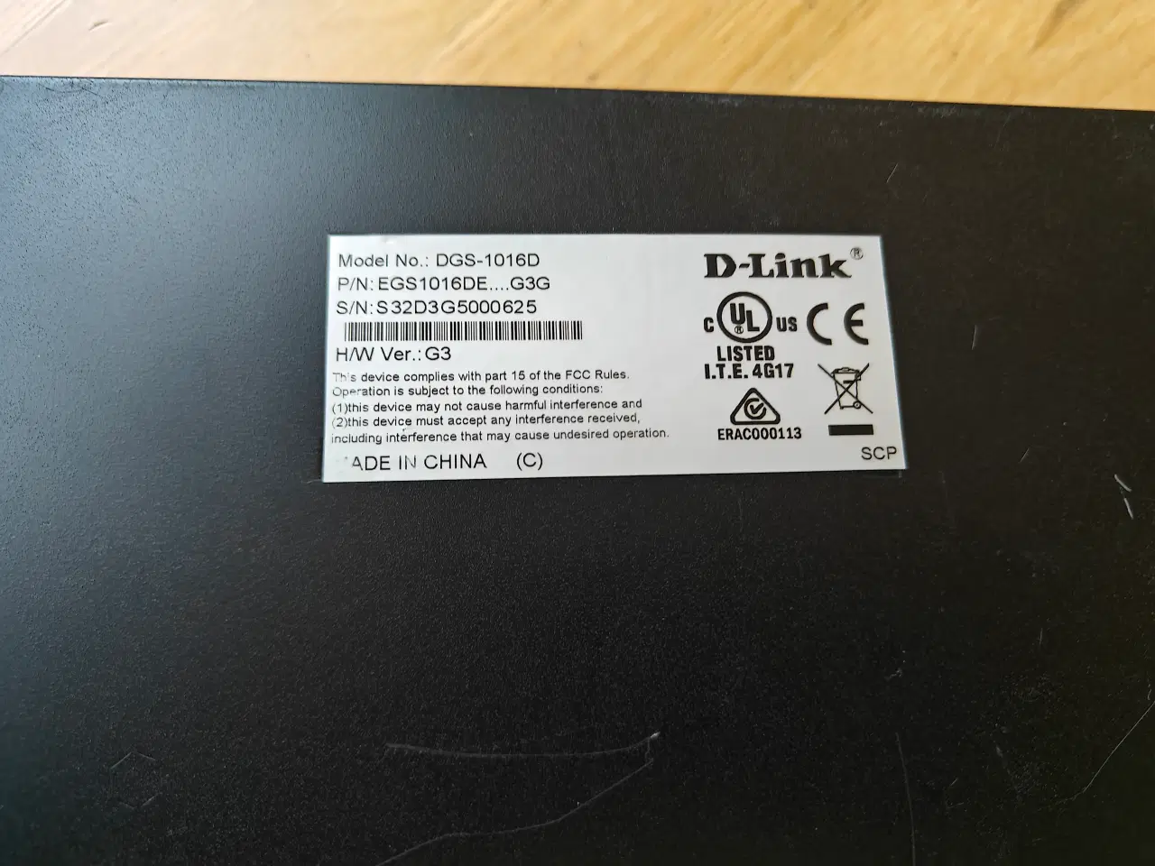 Billede 3 - D-Link DGS-1016D 16-Port Gigabit Unmanaged Switch