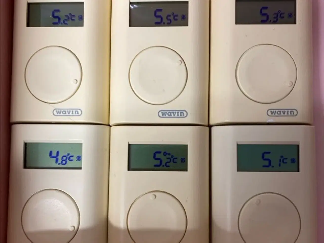 Billede 1 - Wavin TP82-NW trådløse termostater 