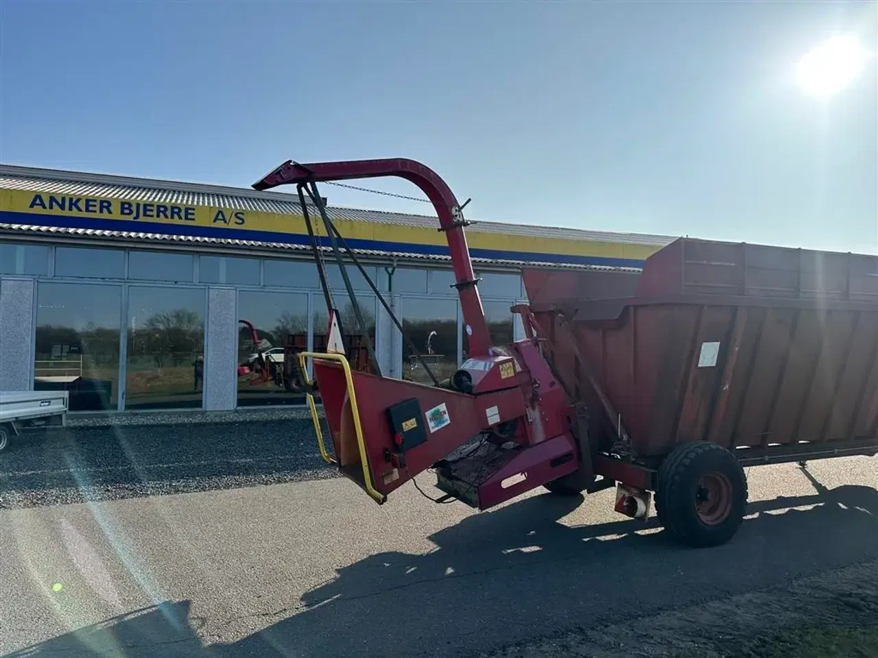 Billede 10 - TP TP150  Monteret på højtipvogn.