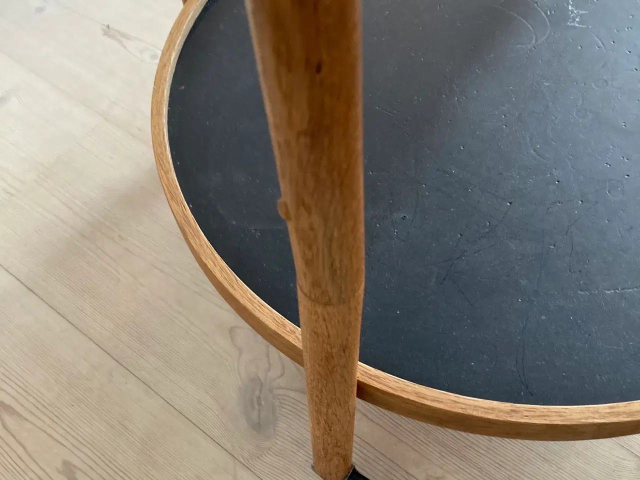 Billede 2 - Teaktræ bakkende fra bølling