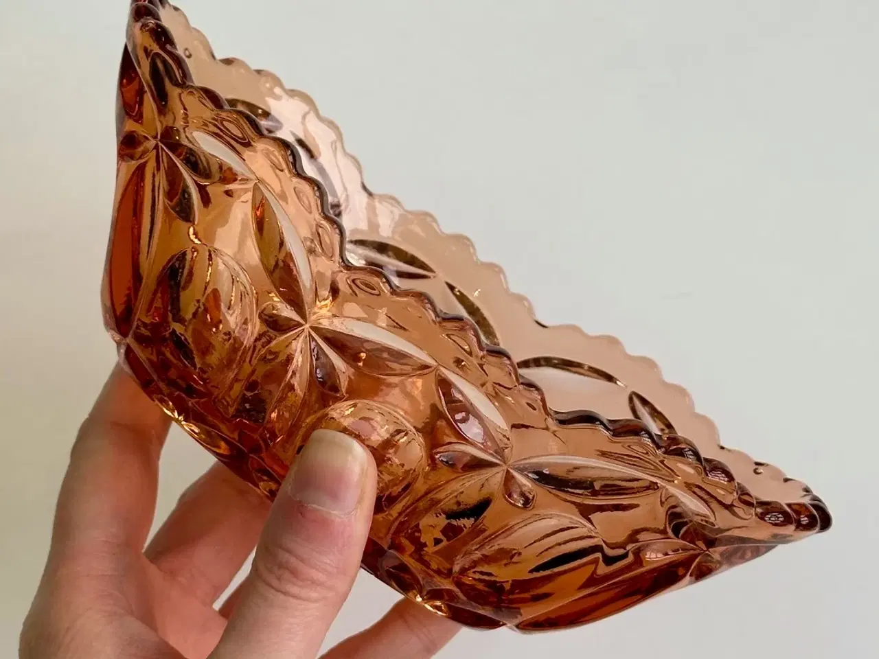 Billede 2 - Fyens Glasværk, rosa jardiniere