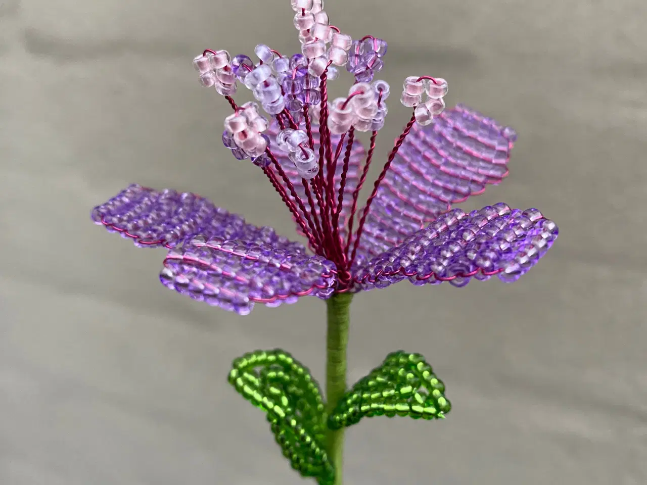 Billede 13 - Unikke evigheds blomster, lavet af perler