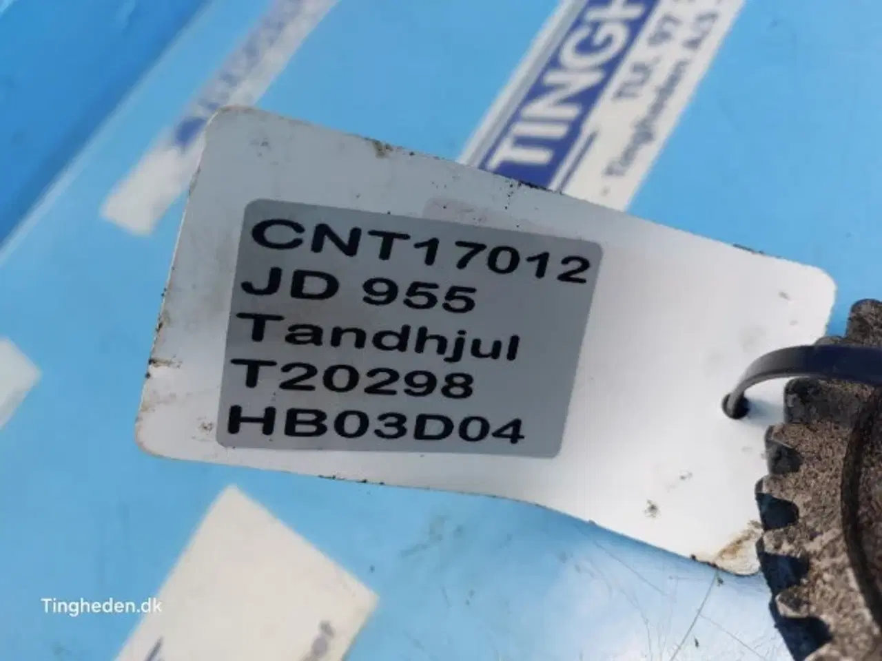 Billede 11 - John Deere 955 Tandhjul T20298