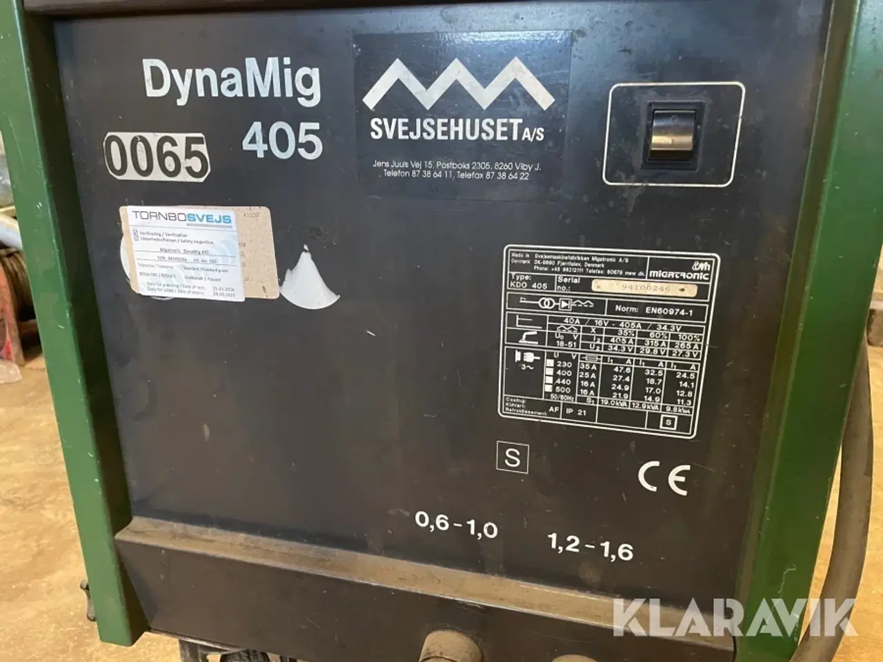 Billede 12 - Svejsemaskine Migatronic Dynamig 405