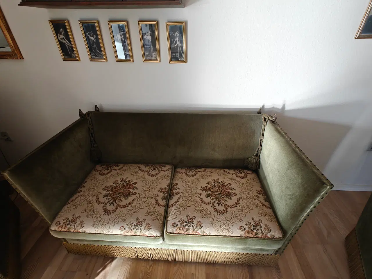 Billede 2 - Grøn retro sofasæt