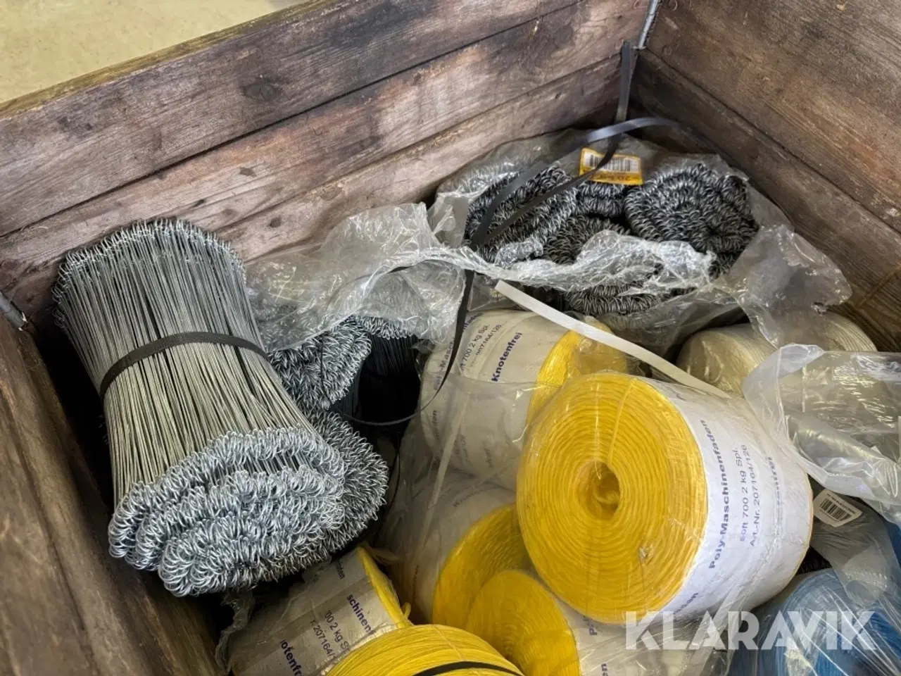 Billede 7 - Bindesnor og bindetråd LOT