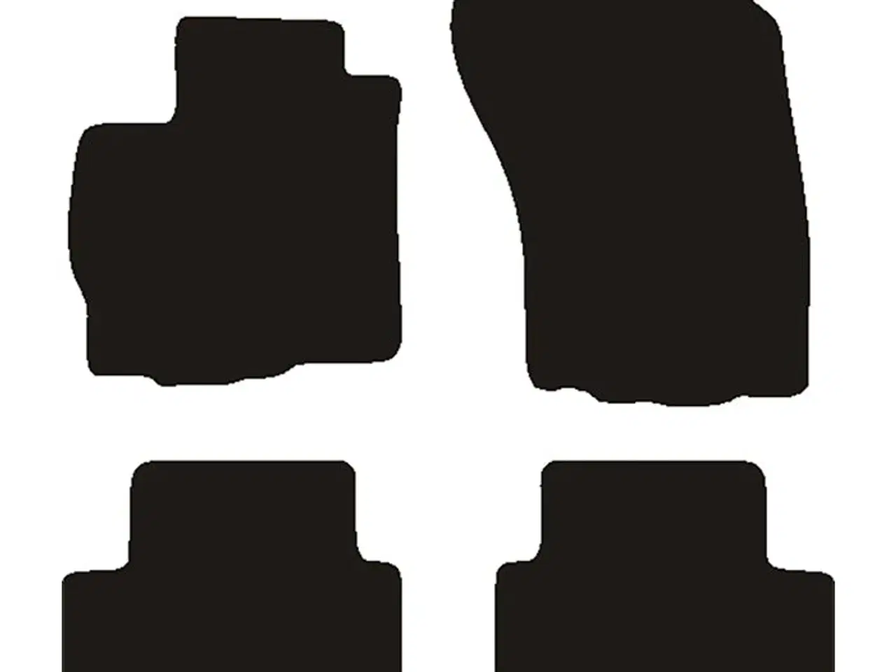 Billede 1 - Måtter Mitsubishi Outlander 5P 04/2007-